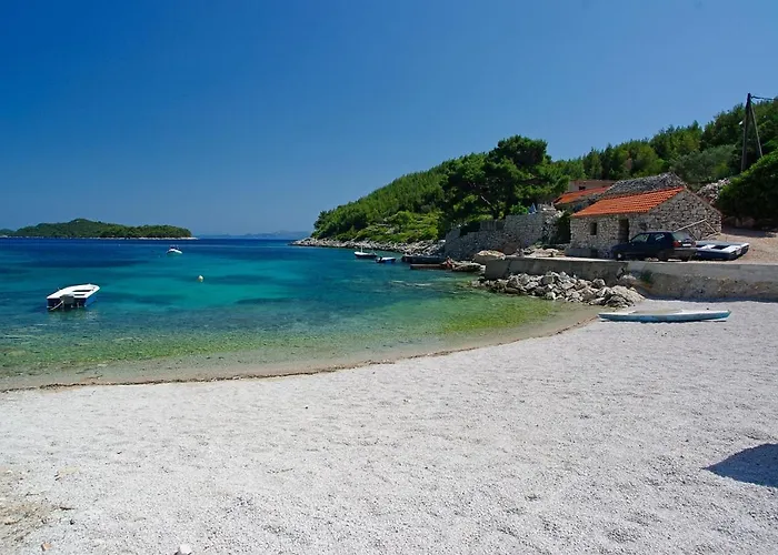 דירה By The Sea Cove Zaglav, Korcula - 12208 *