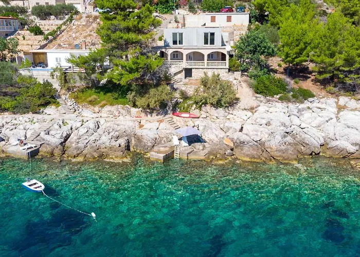 Apartments By The Sea Cove Zaglav, Korcula - 12208 Apartment Prizba